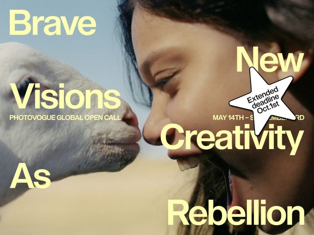 The PhotoVogue Global Open Call 2026 – Brave New Visions: Creativity as Rebellion